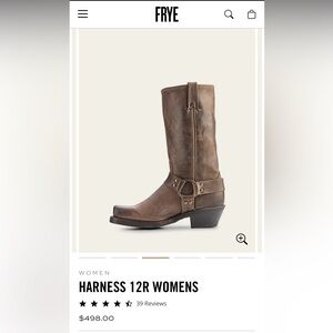 Frye Harness 12R Boots